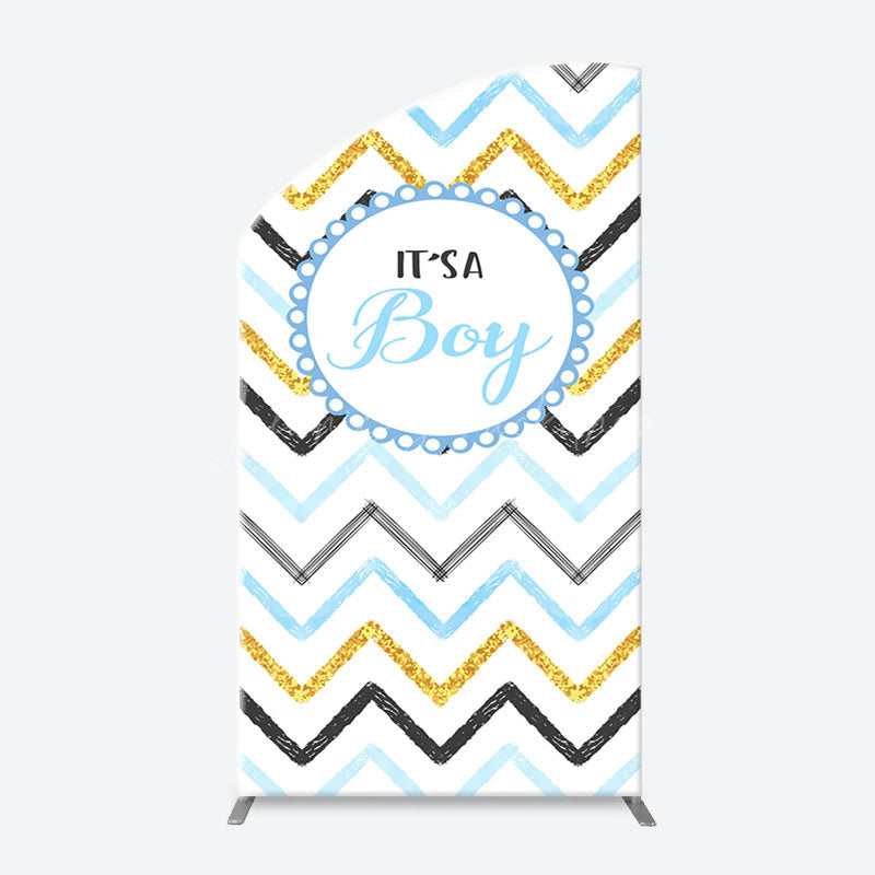 Lofaris Its A Boy Baby Shower Gender Reveal Arch Backdrop