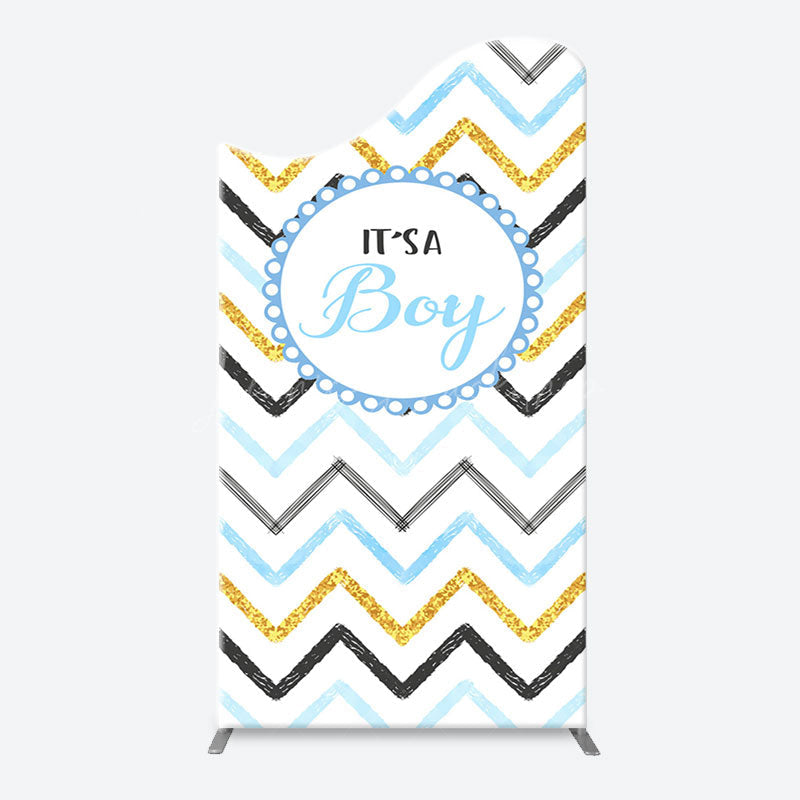 Lofaris Its A Boy Baby Shower Gender Reveal Arch Backdrop