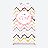 Lofaris Its A Girl Baby Shower Gender Reveal Arch Backdrop