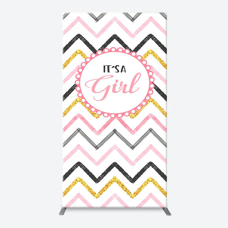 Lofaris Its A Girl Baby Shower Gender Reveal Arch Backdrop