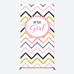 Lofaris Its A Girl Baby Shower Gender Reveal Arch Backdrop