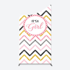 Lofaris Its A Girl Baby Shower Gender Reveal Arch Backdrop