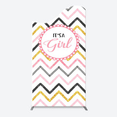 Lofaris Its A Girl Baby Shower Gender Reveal Arch Backdrop