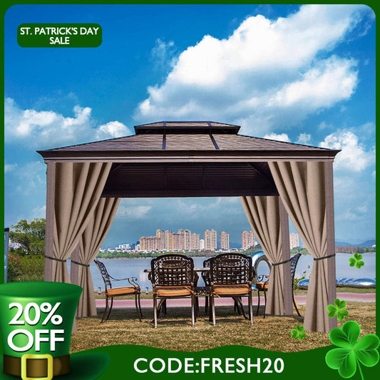 (7 Day Delivery) Khaki Home Decor Waterproof Grommet Top Outdoor Curtains for Front Porch