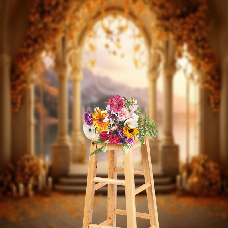 Lofaris Landscape Wonderland Outside The Castle Backdrop