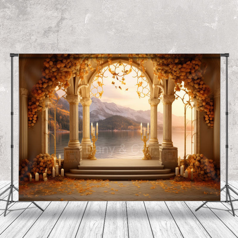 Lofaris Landscape Wonderland Outside The Castle Backdrop