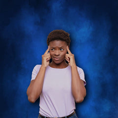 Lofaris Light Blue Painting Texture Photo Studio Backdrop