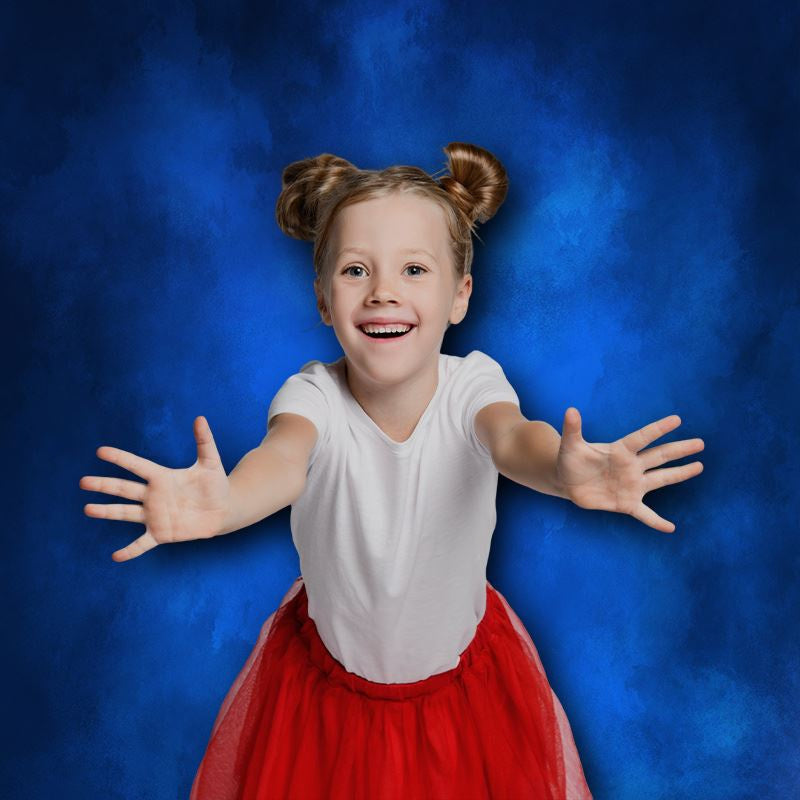 Lofaris Light Blue Painting Texture Photo Studio Backdrop