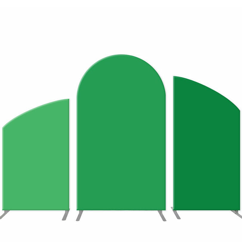 Lofaris Light Green Color Theme Arch Backdrop Set For Party
