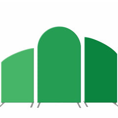 Lofaris Light Green Color Theme Arch Backdrop Set For Party
