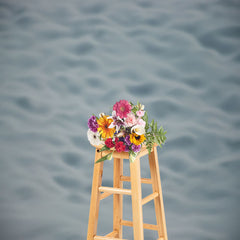 Lofaris Light Grey Sea Wave Texture Photography Backdrop