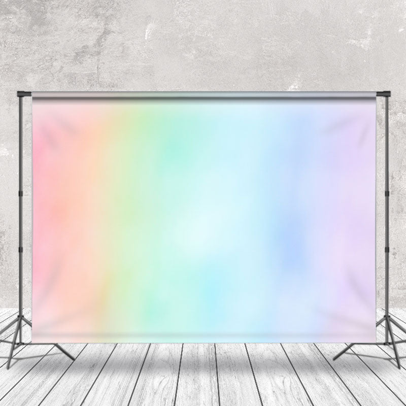 Lofaris Light Rainbow Gradient Bokeh Photography Backdrop