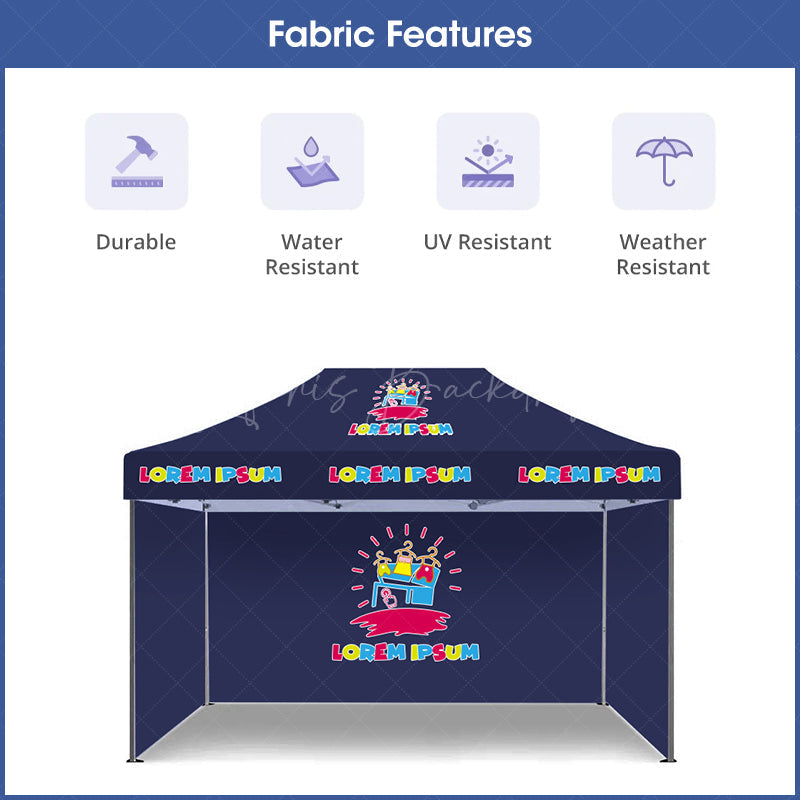 Lofaris 10 ft x 15 Outdoor Commercial Custom Canopy Tent