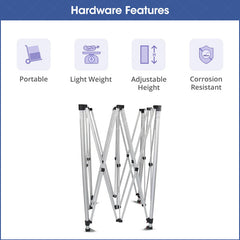 Lofaris 10 x 15 ft Large Capacity Outdoor Custom Canopy Tent