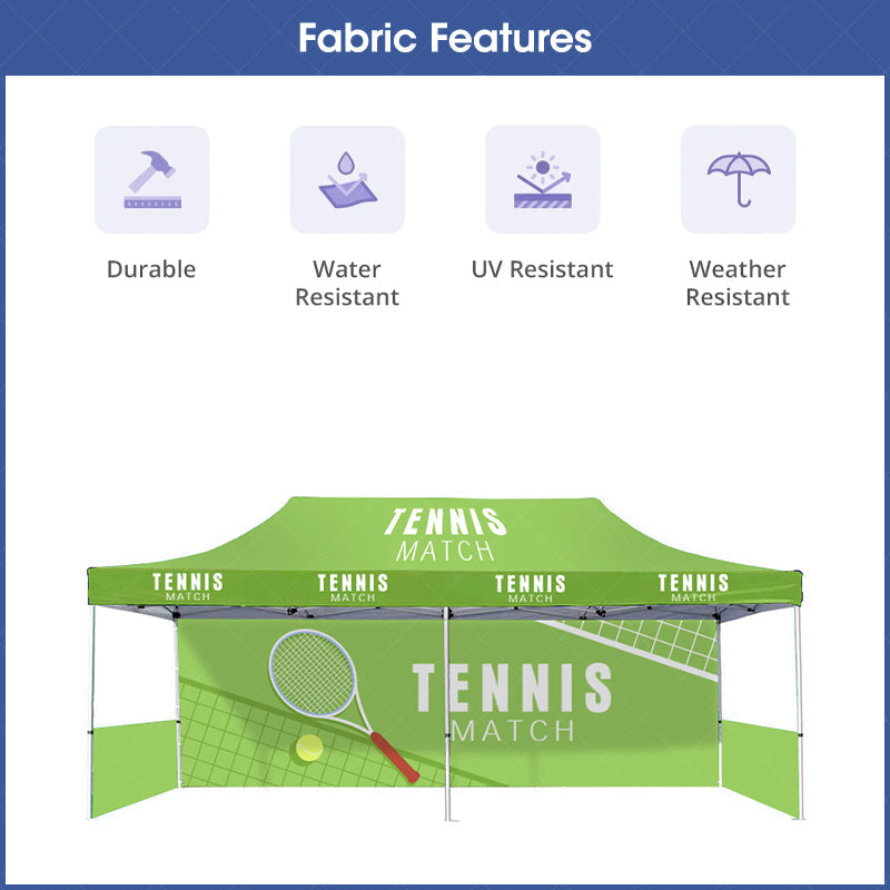 Lofaris 13 x 26 ft Large Scale Commercial Custom Canopy Tent