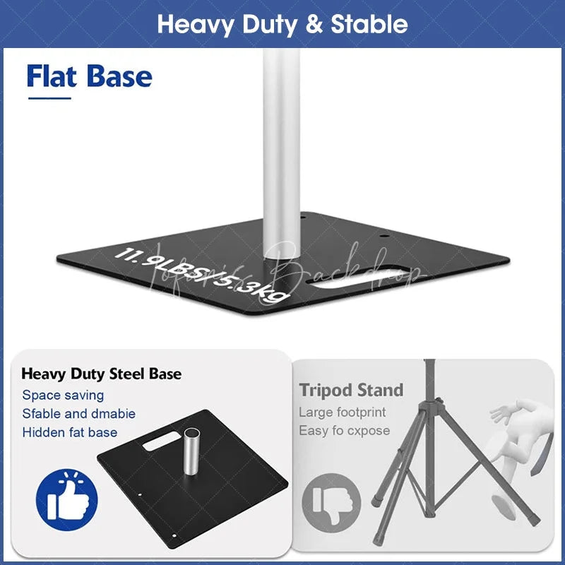 Lofaris 2-Panel Crossbar 20x10ft Pipe And Drape Stand