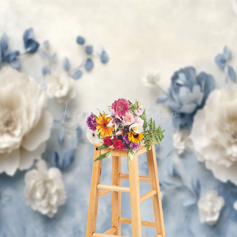 Lofaris 3D Visual Effects Flower Wall Photography Backdrop