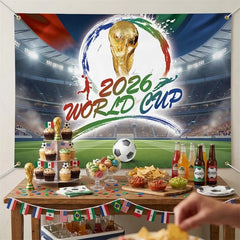 Lofaris (7 Day Delivery)Lofaris Dynamic Soccer Stadium Football Holiday Backdrop Party Celebration