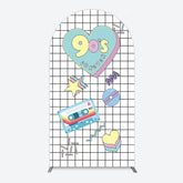 Lofaris 90S Forever Disco Audio Dance Party Arch Backdrop