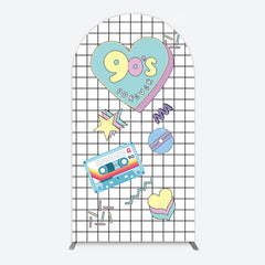 Lofaris 90S Forever Disco Audio Dance Party Arch Backdrop