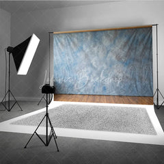 Lofaris Abstract Blue Gray Mottled Textured Photography Backdrop Artistic Cloudy Studio Prop for Portraits and Events
