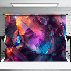 Lofaris Abstract Colorful Crystal Fine Art Photo Backdrop