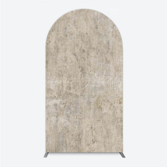 Lofaris Abstract Concrete Texture Arch Backdrop Gray Cement Wall Photography Minimalist Fine Art Studio Photo Prop