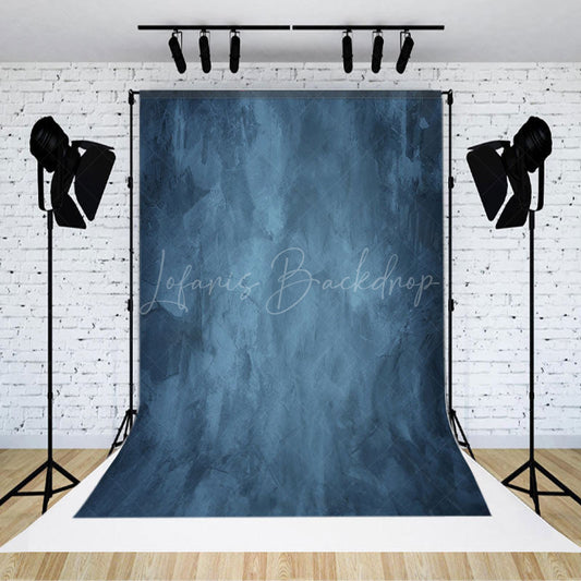 Lofaris Abstract Dark Blue White Texture Photography Backdrop
