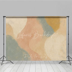 Lofaris Abstract Earth Tone Texture Photography Backdrop Modern Minimalist Studio Portrait Decor