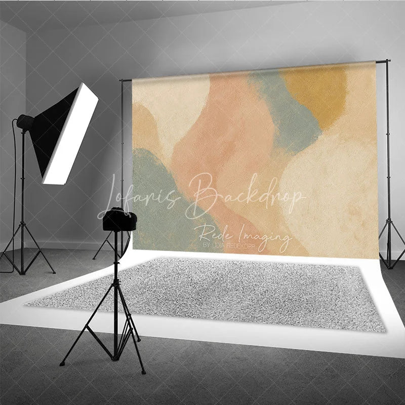 Lofaris Abstract Earth Tone Texture Photography Backdrop Modern Minimalist Studio Portrait Decor