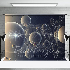 Lofaris Abstract Galactic Bubbles Fine Art Photo Backdrop
