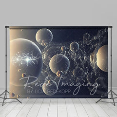 Lofaris Abstract Galactic Bubbles Fine Art Photo Backdrop