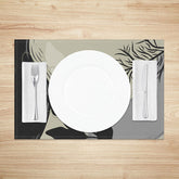 Lofaris Abstract Landscape Painting Placemats Set of 4 Simplified Art Design for Modern Kitchen Dining Decor