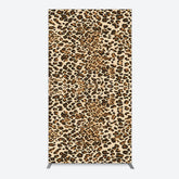 Lofaris Abstract Leopard Print Happy Birthday Rectangle Backdrop