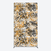 Lofaris Abstract Leopard Zebra Print Birthday Rectangle Backdrop