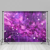 Lofaris Abstract Pink Stars Fine Art Photography Backdrop