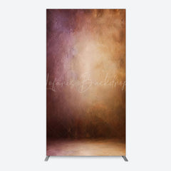 Lofaris Abstract Red Gold Mixed Pattern Birthday Rectangle Backdrop