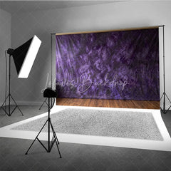 Lofaris Abstract Textured Purple and Dark Mottled Photography Backdrop Artistic Studio Background for Professional Portraits