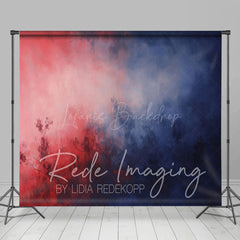 Lofaris Abstract Usa Flag Independence Day Room Set Backdrop