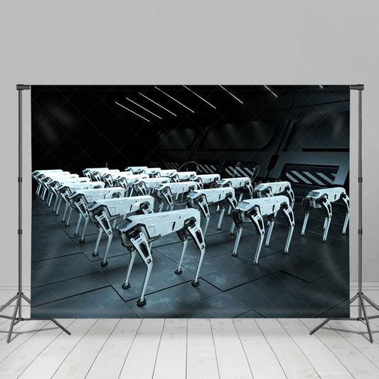 Lofaris AI Intelligent Technology Robot Photography Backdrop