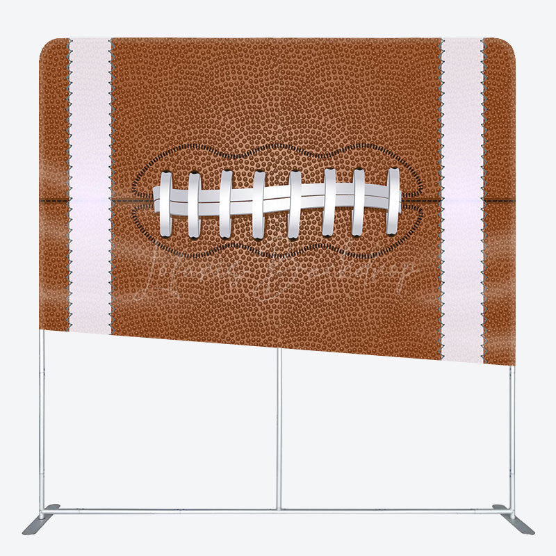 Lofaris American Football Texture Sports Pillow Case Backdrop