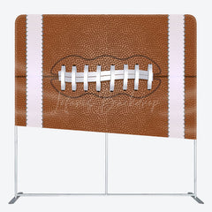 Lofaris American Football Texture Sports Pillow Case Backdrop