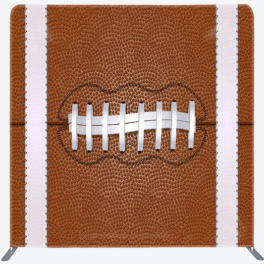 Lofaris American Football Texture Sports Pillow Case Backdrop