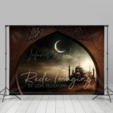 Lofaris Arabian Night Moon Castle Architecture Photo Backdrop