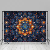 Lofaris Artistic Abstract Mandala Floral Fine Art Backdrop