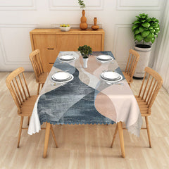 Lofaris Artistic Abstract Texture Rectangle Tablecloth