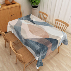 Lofaris Artistic Abstract Texture Rectangle Tablecloth