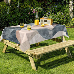 Lofaris Artistic Abstract Texture Rectangle Tablecloth