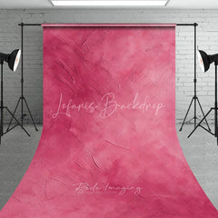 Lofaris Artistic Pink Textured Sweep Backdrop Abstract Magenta Gradient Photography Background for Studio Portraits