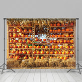 Lofaris Autumn Pumpkin Farm Harvest Photography Backdrop